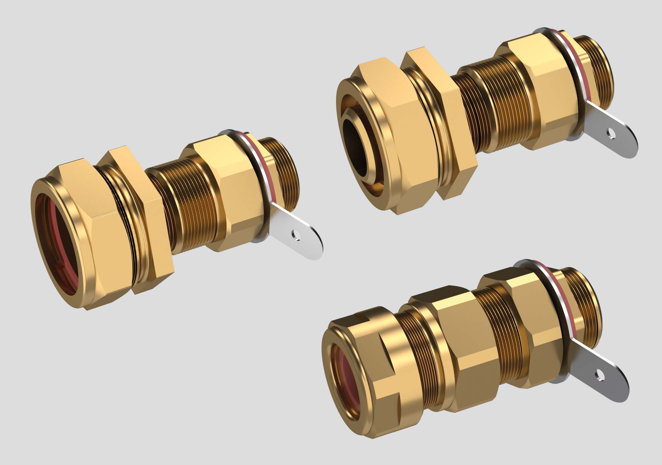 Explosion-Proof Cable Gland KBB-R for Armored Cables Explosion-Proof Cable Gland KBB-R for Armored Cables