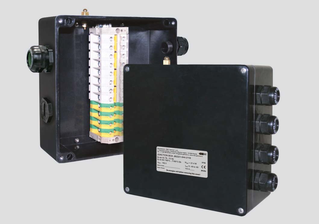Junction Box for Power Cables Connection Junction Box for Power Cables Connection