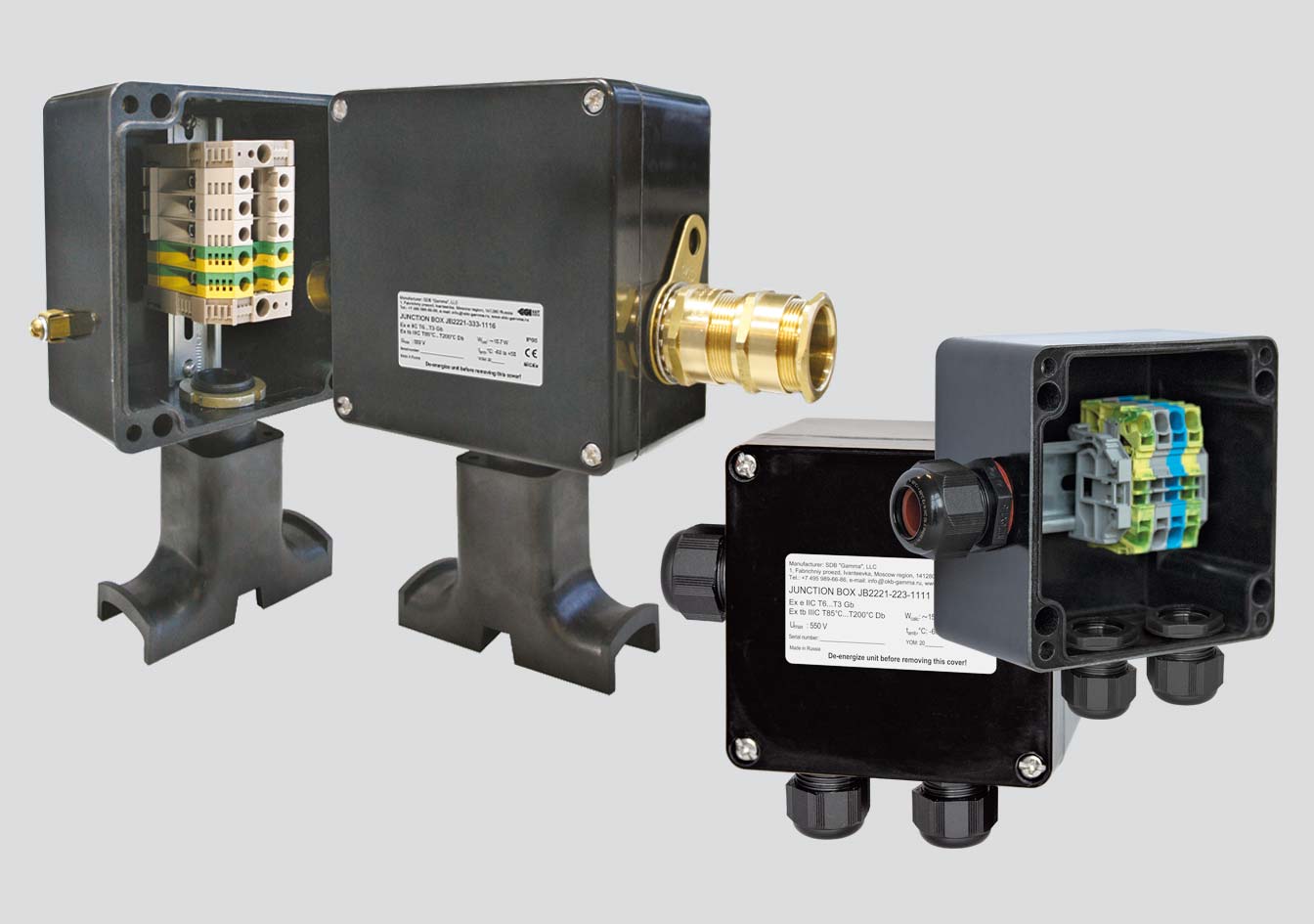 Junction Boxes for Series-Resistance Cables Junction Boxes for Series-Resistance Cables