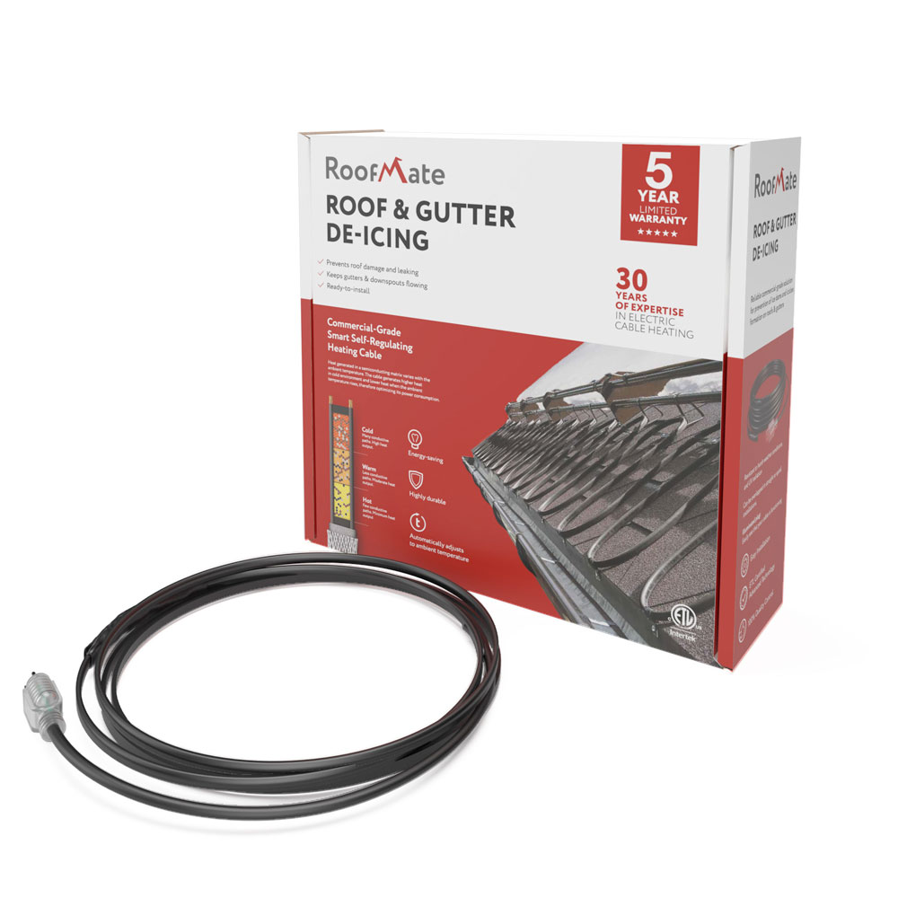 De-icing System for Roofs & Gutters De-icing System for Roofs & Gutters